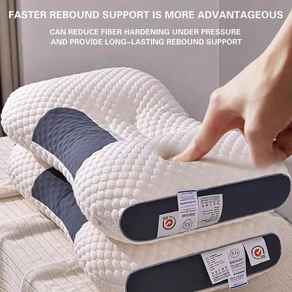 Neck-Relief Fiber Massage Pillow