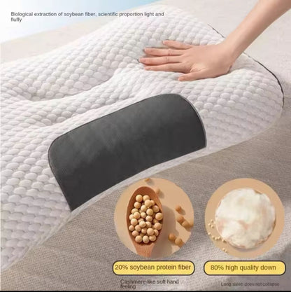 Neck-Relief Fiber Massage Pillow